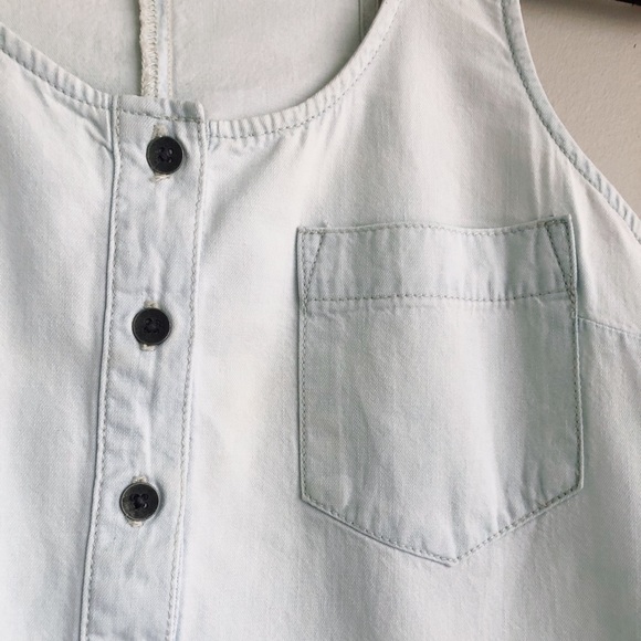 GAP | Chambray Denim Style Tank Top - Picture 4 of 8